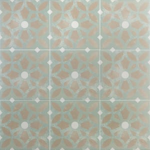 Anabella Louvre 9 in. x 9 in. x 11mm Matte Porcelain Floor and Wall Tile (10.76 sq. ft. / box)
