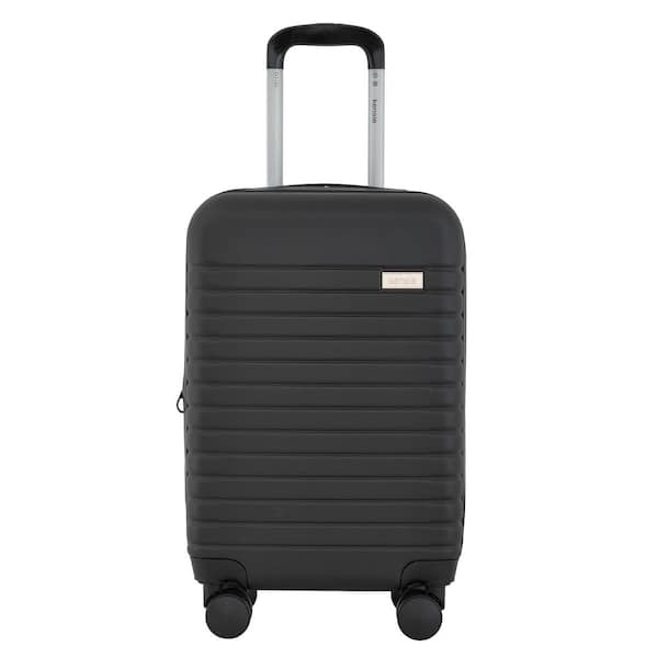 20 in. Black Hardcase Expandable Carry-on Luggage