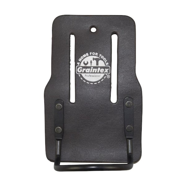 2 in. Leather Hammer Holder with Single Metal Hook