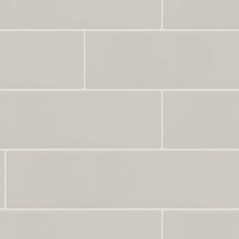 Daltile Restore 4 in. x 16 in. Glazed Ceramic Ash Gray Subway Tile (13.2  sq. ft./case) X1144161P2 - The Home Depot