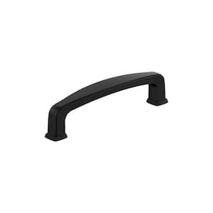 Franklin 3-3/4 in. Traditional Matte Black Arch Cabinet Pull