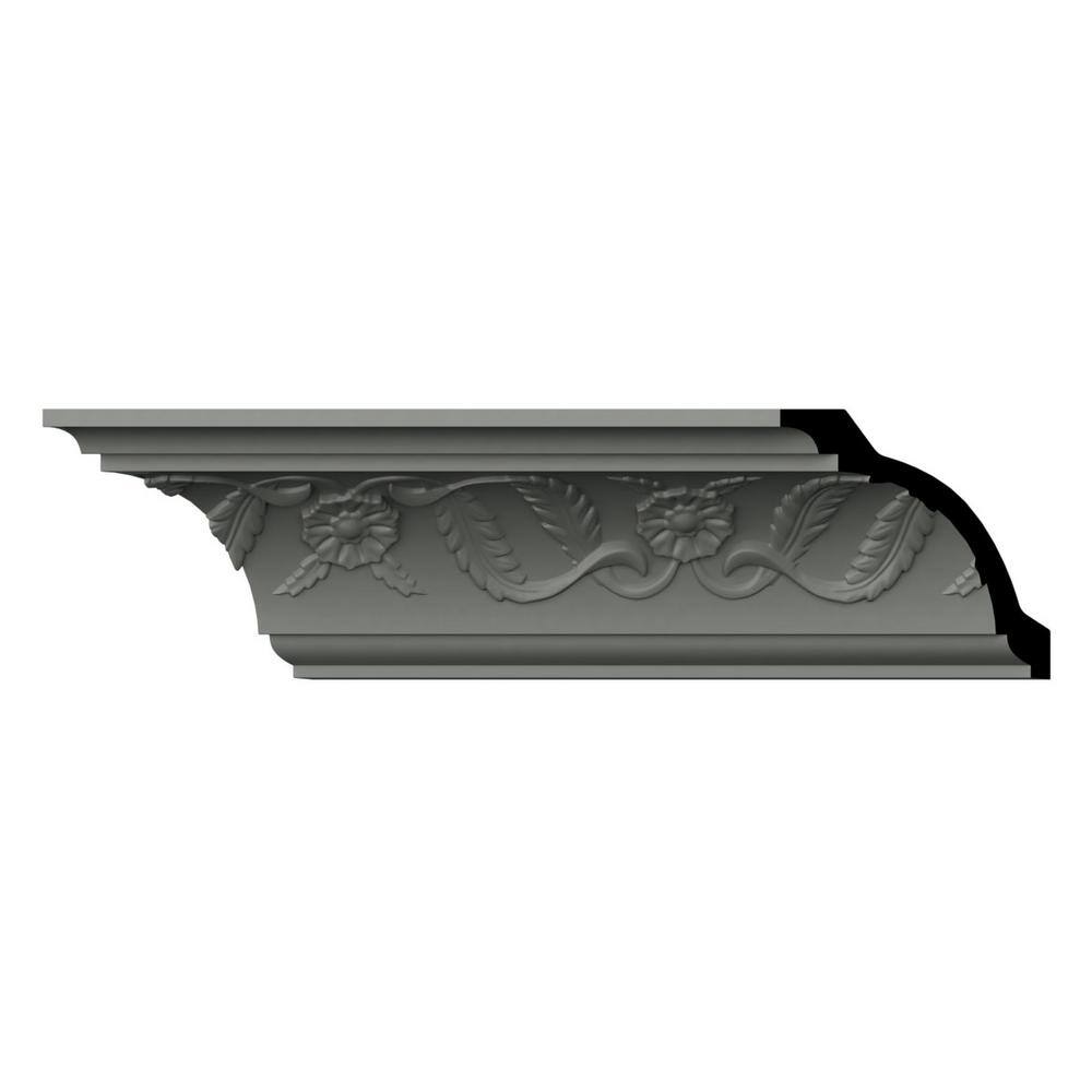 McKinney 96" Gray Polyurethane Crown Moulding