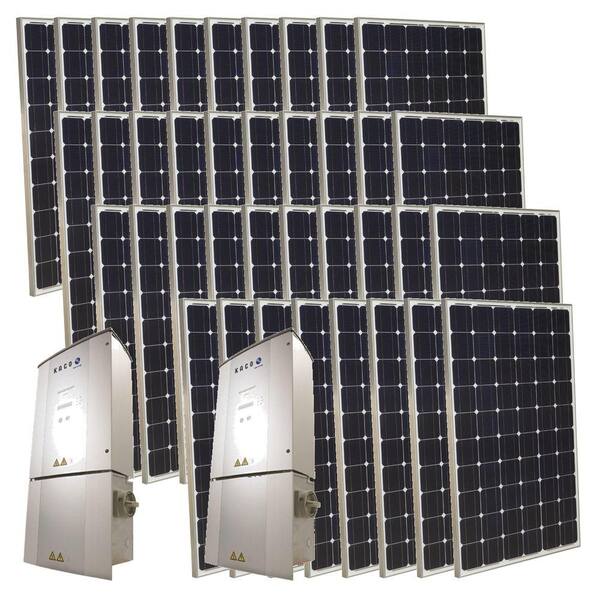 Grape Solar 9,500-Watt Monocrystalline PV Grid-Tied Solar Power Kit-DISCONTINUED