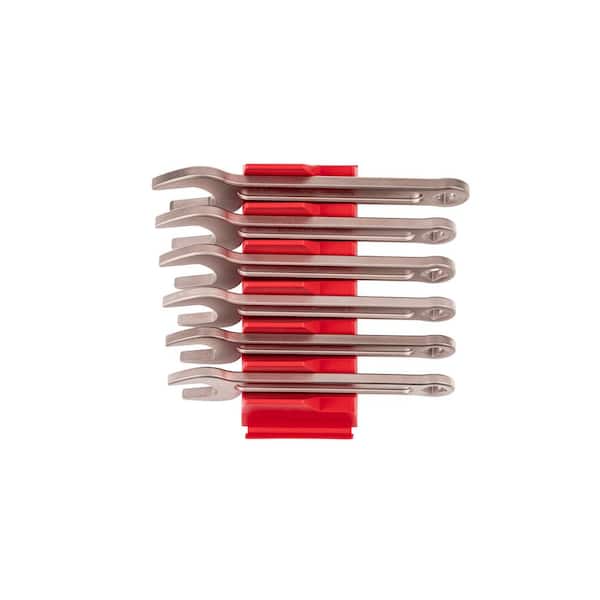 19-24 mm Service Wrench Set with Modular Organizers (6-Piece)
