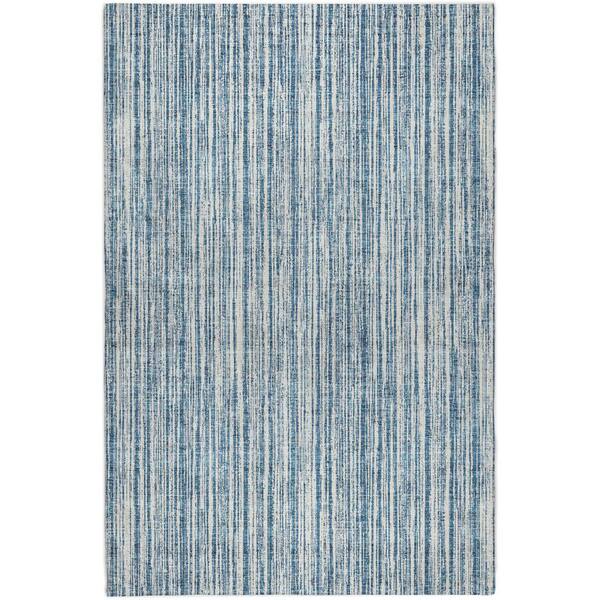 Dream Shag Premium Machine Washable Abstract ADS760 Blue 9 ft. x 12 ft. Area Rug