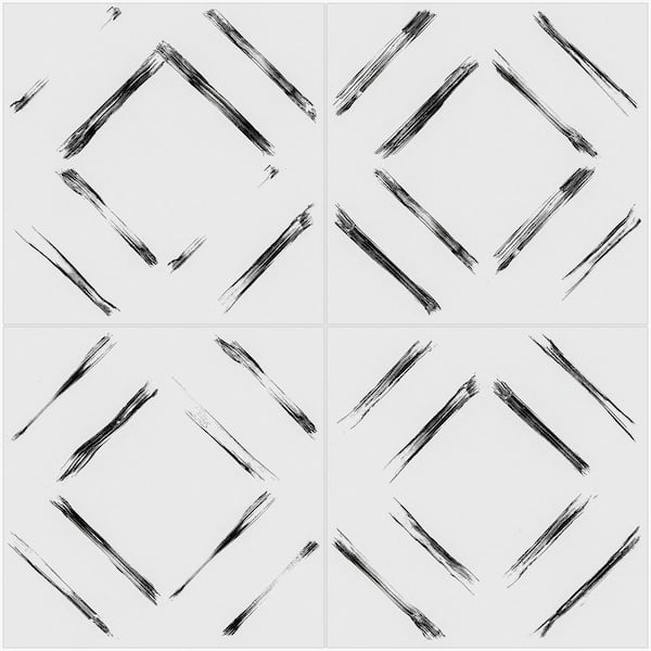 MOLOVO Kenzo Dec-02 7.9 in. x 7.9 in. Matte Porcelain Floor and