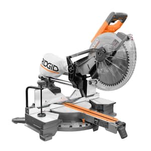 15 Amp Corded 12 in. Dual Bevel Sliding Miter Saw with 70 Deg. Miter Capacity and LED Cut Line Indicator