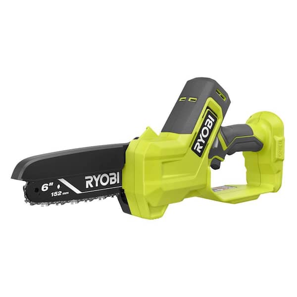 RYOBI ONE+ 18V 6 in. Cordless Battery Compact Pruning Mini Chainsaw (Tool Only)