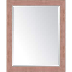 Medium Rectangle Autumn Spice Beveled Glass Classic Mirror (27 in. H x 33 in. W)