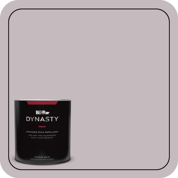 BEHR DYNASTY 1 qt. #N110-2 Mulberry Stain Matte Interior Stain-Blocking Paint & Primer