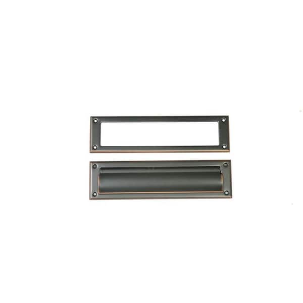 Architectural Mailboxes Rubbed Bronze Steel Mail Slot Accessory