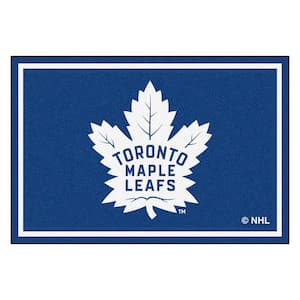 NHL Toronto Maple Leafs Blue 5 ft. x 8 ft. Indoor Area Rug