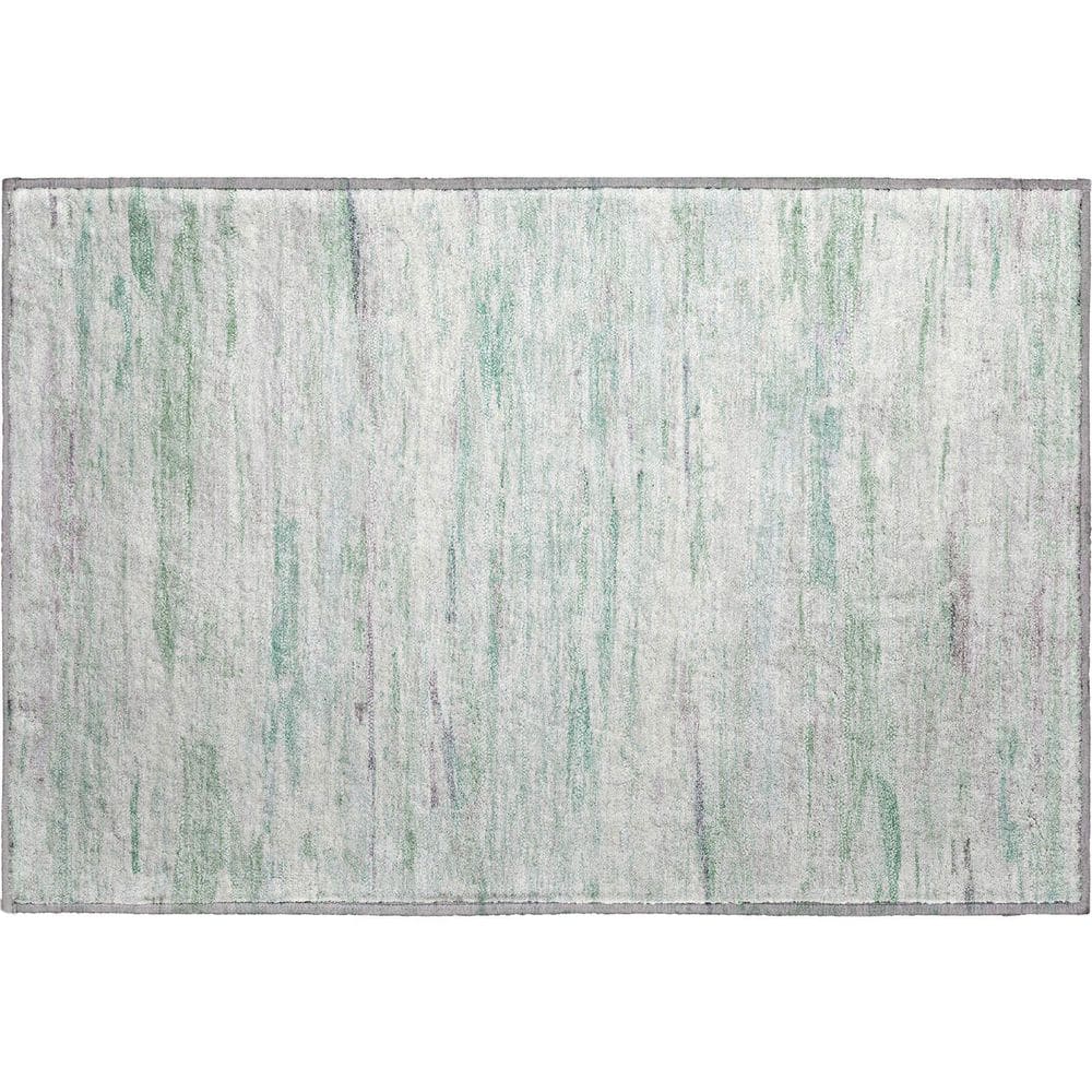 Mayfield Premium Machine Washable Abstract AMF1985 Aloe 2 ft. x 3 ft. Accent Rug price history on PriceWatchPro
