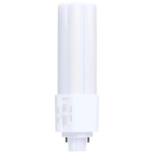 32-Watt Equivalent PLT GX24d Non-Dimmable 30/35/40/50K Selectable CCT LED Omni Bi-Pin Base Light Bulb (24-Pack)