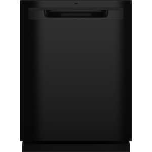 24 in. Built-In Tall Tub Top Control Black Dishwasher w/3rd Rack, Bottle Jets, 50 dBA