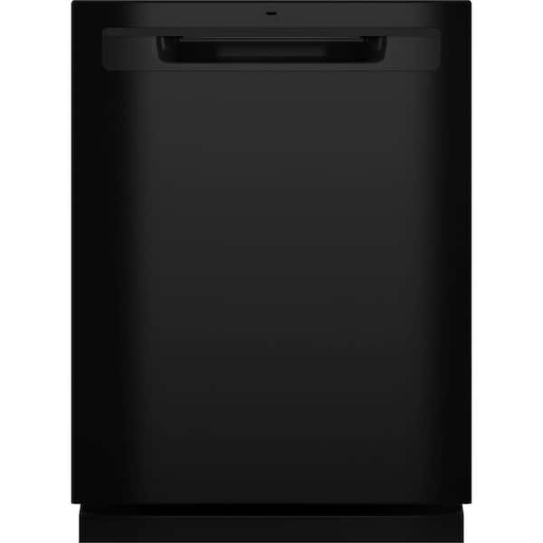 GE 24 in. Built-In Tall Tub Top Control Black Dishwasher w/3rd Rack, Bottle Jets, 50 dBA