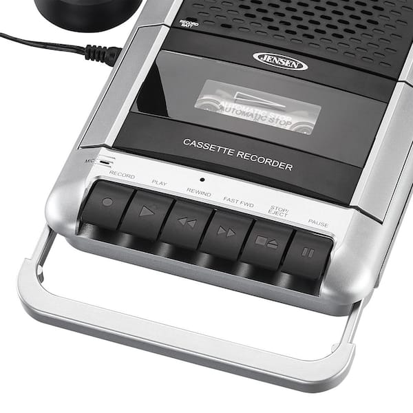 Cassette Player Tape Record with 3.5mm Headphone Jack Control