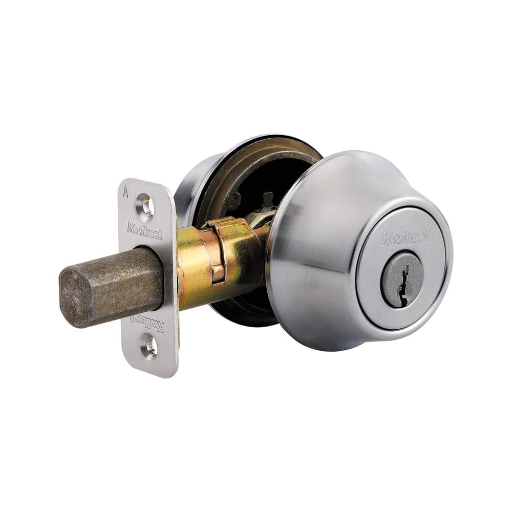 Kwikset Double Cylinder Deadbolt Door Locks Polished Brass Security 665 26d CP for sale online