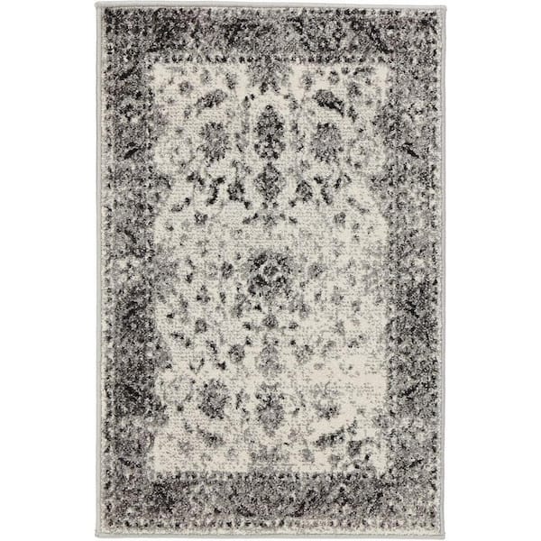 Home Decorators Collection Old Treasures Gray 2 ft. x 3 ft. Scatter Area Rug