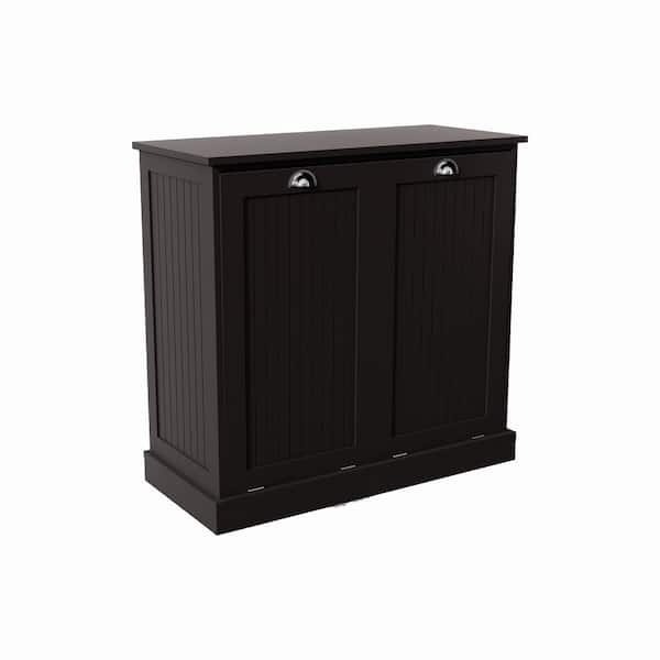 2-Compartment Tilt-Out Laundry Sorter Cabinet