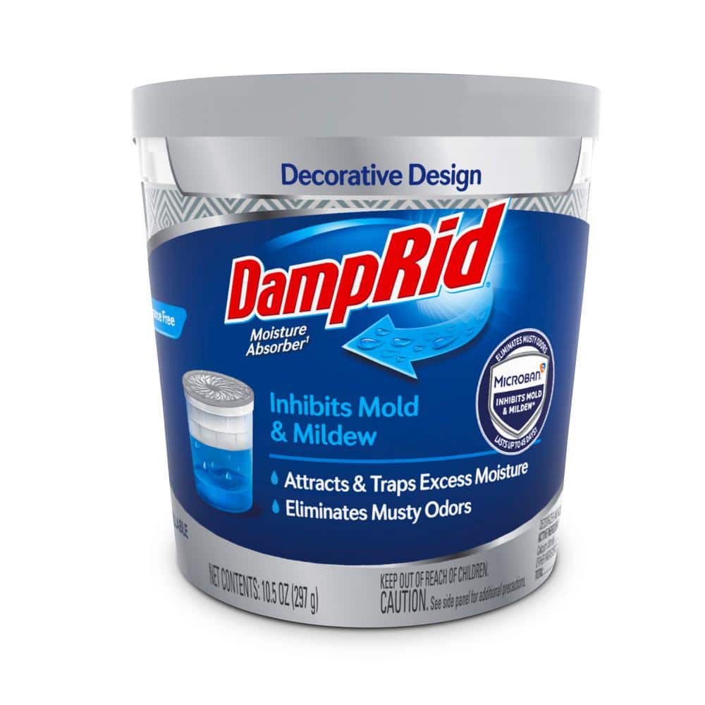 DampRid 10.5 oz. Fragrance Free Refillable Moisture Absorber FG01FFESB -  The Home Depot