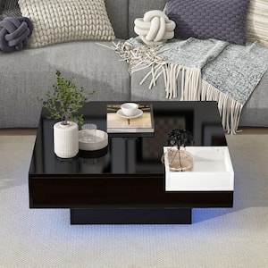 31.5 in. Black Specialty Other Coffee Table for Home or Office Use