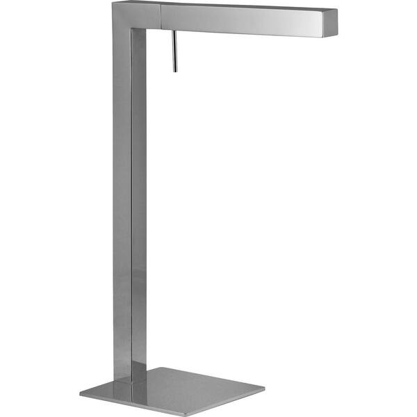 Titan Lighting 18 in. Chrome LED Desk Lamp