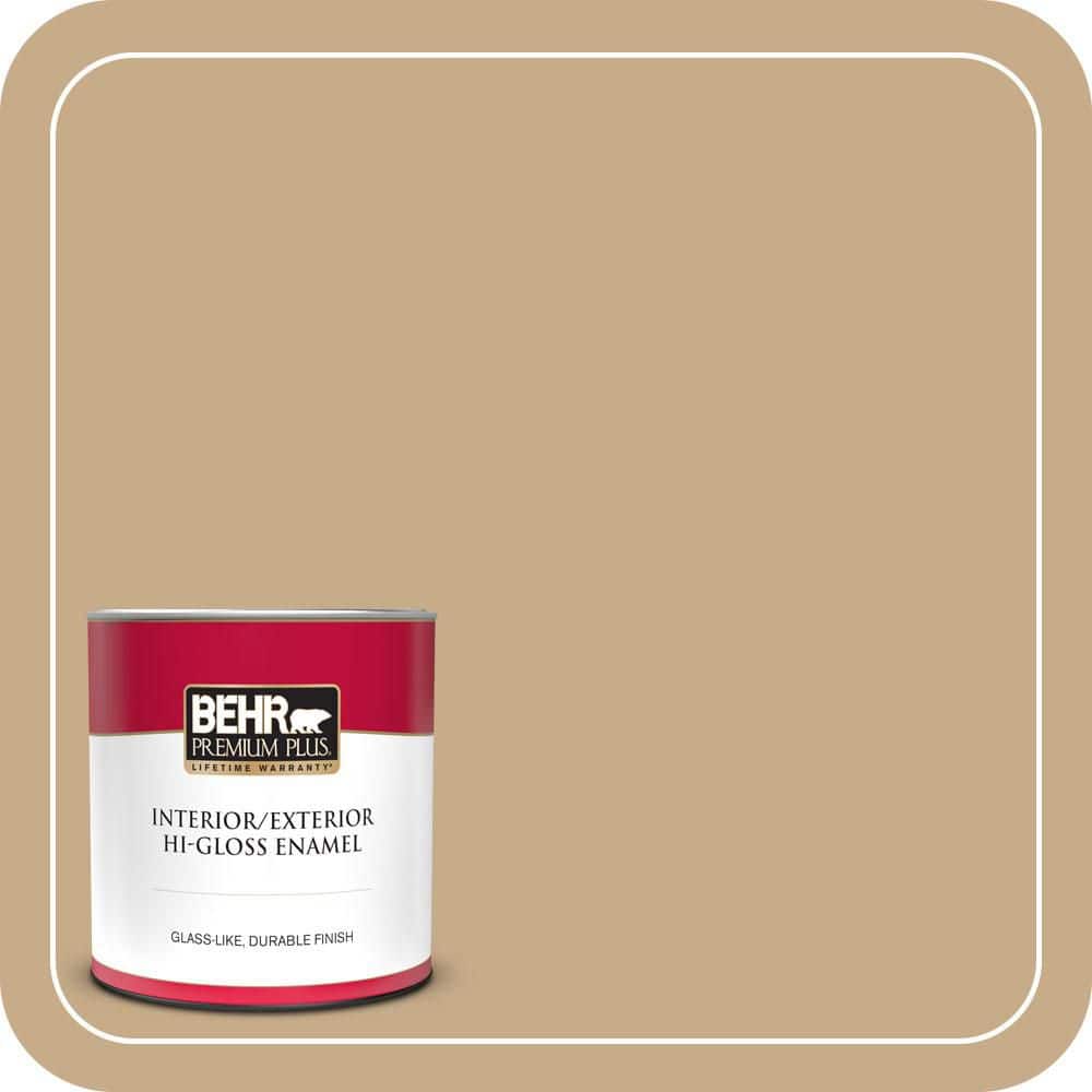 1 qt. #ICC-61 Toasted Grain Hi-Gloss Enamel Interior/Exterior Paint & Primer price history on PriceWatchPro