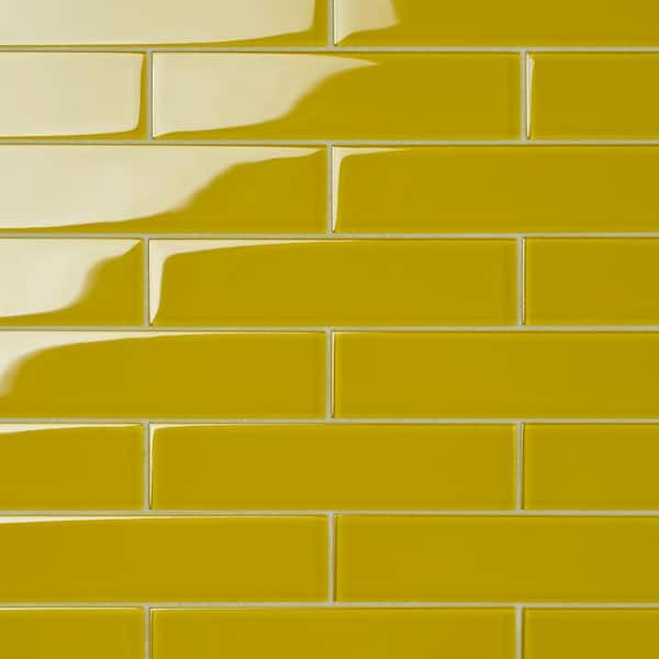Ivy Hill Tile Contempo Yellow 2 In X 8, Yellow Subway Tile