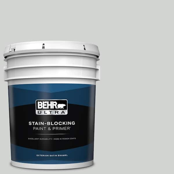 BEHR ULTRA 5 gal. #780E-3 Sterling Satin Enamel Exterior Paint & Primer