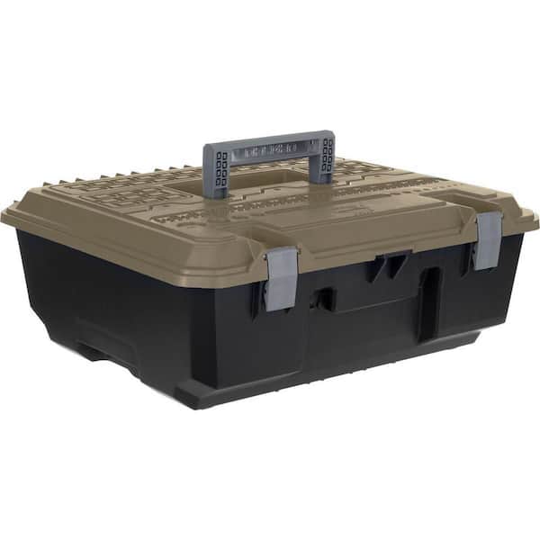 DECKED #AD5 D-Box Drawer Tool Box Includes Recessed Locking Levers/EPDM  Gasket/2 Removable Dividers/2 Grip Points/Horizontal And Vertical Carry  Handles/Ruler And Common Bolt/Bit Guide 