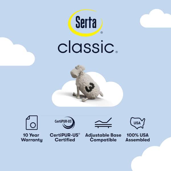 Reviews for Serta Classic Clarks Hill LTD Full Plush Euro Top 12.5