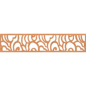 Springfield Fretwork 0.25 in. D x 46.75 in. W x 10 in. L Cherry Wood Panel Moulding