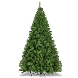 7.5 ft. Artificial Christmas Tree 1346 Tips Premium Hinged PVC Holiday Decor