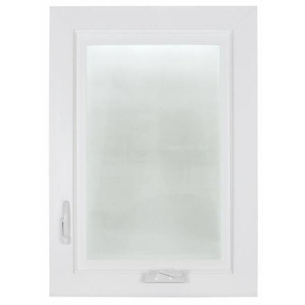 HR Windows 2650 Acoustical Left-Hand Casement Vinyl Windows, 30 in. x 60 in. LowE Triple Glazed Glass and Screen-DISCONTINUED