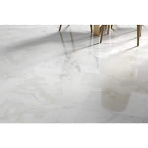 Marble Kalta Fiore Polished 32.01 in. x 32.01 in. Marble Floor and Wall Tile (7.11 sq. ft.)