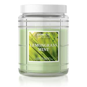 16 oz. Lemongrass Mint Scented Candle Jar