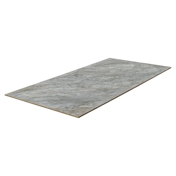 MSI Luigi De Maio 24 in. x 48 in. Polished Light Gray Porcelain
