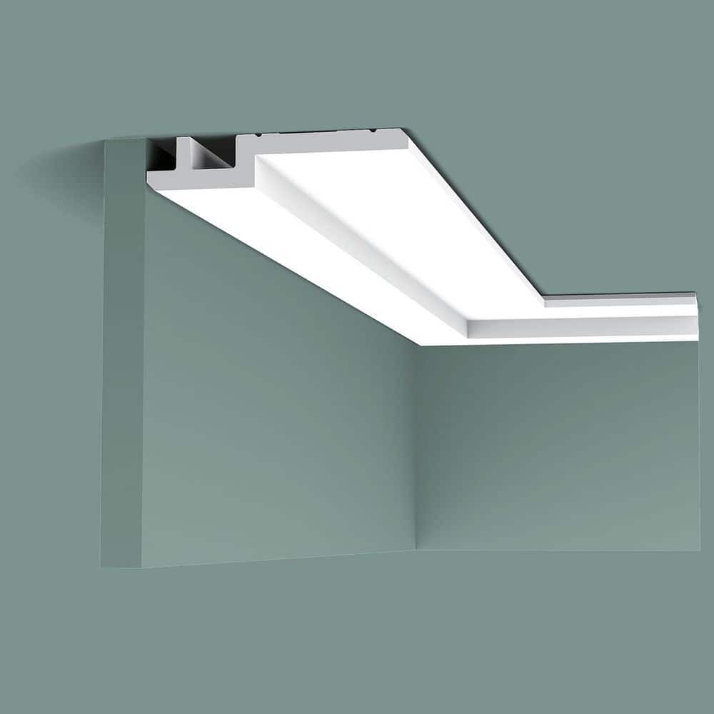 Primed White Polyurethane Crown Moulding Set of 10
