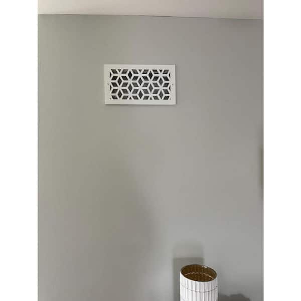 STELLAR Cubes Wood Air Register (6 x 14)- Screw-In Wall and