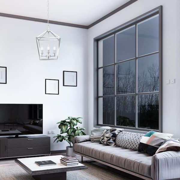 60W Equivalent BA11 E12 Candelabra Switch to Dim White Filament Clear Chandelier LED Light Bulb Daylight 5000K (18-Pack)