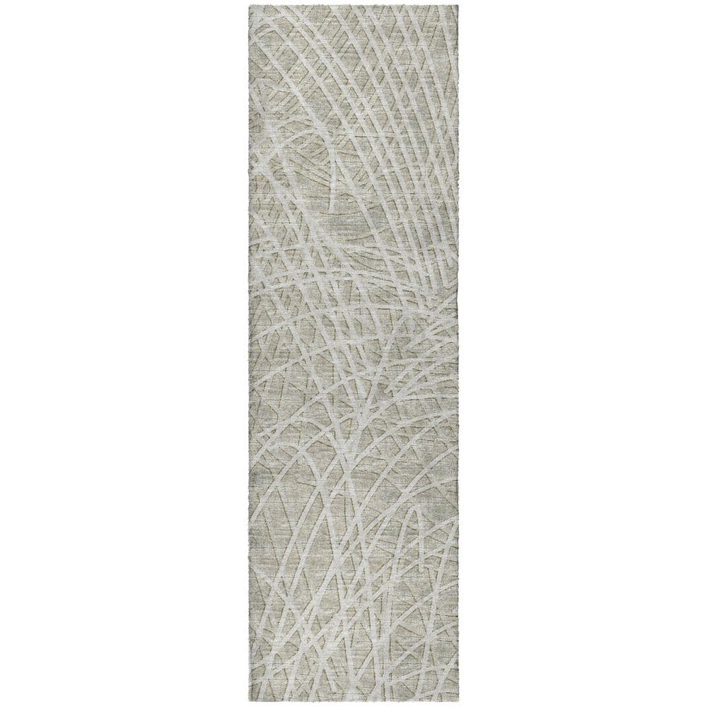 Dream Shag Premium Machine Washable Abstract ADS35 Beige 2 ft. x 7 ft. Runner Rug price history on PriceWatchPro
