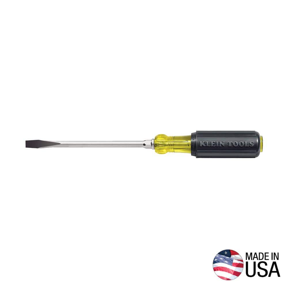3/8 in. Keystone-Tip Flat Head Screwdriver with 8 in. Heavy-Duty Round Shank price history on PriceWatchPro