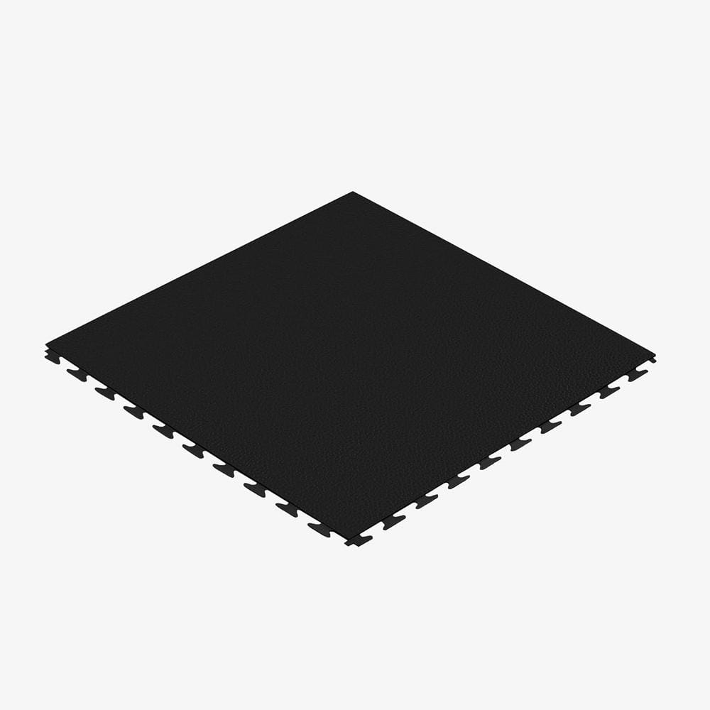 Terracotta Smooth Interlocking PVC Garage Floor Tiles, 20.5" x 20.5", 8-Pack