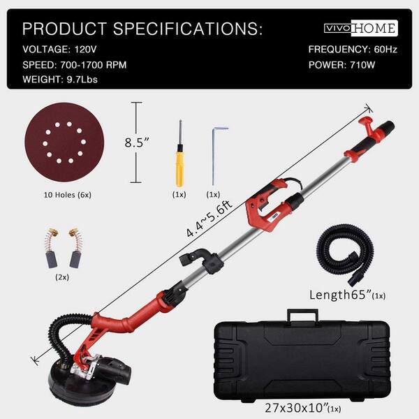 Electric Variable Speed Drywall Sander 