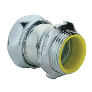 1-1/2 in. Electrical Metallic Tubing (EMT) Compression Connector with Insulated Throat