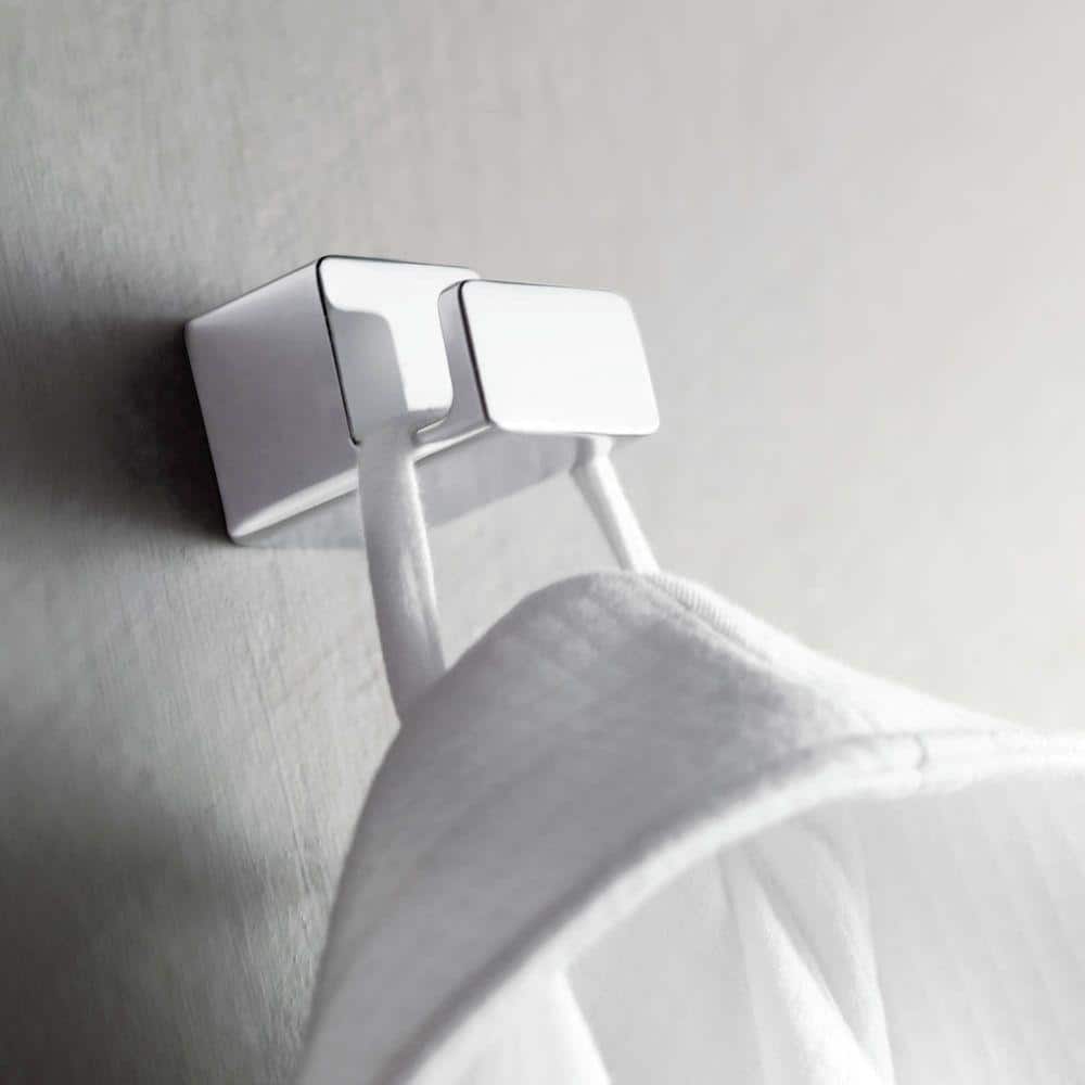 Chrome Modern Wall Mounted Single Robe Hook