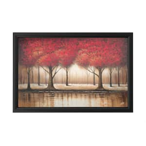 Shop Water Colour Tree (PRT_15868) - Canvas Art Print - 24in X 24in Canvas  Art Print Online