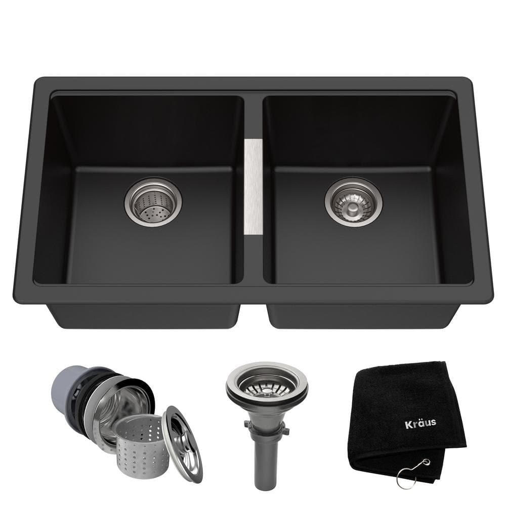 Granite sink set: DRGM48/78HA + kitchen mixer BZA4B