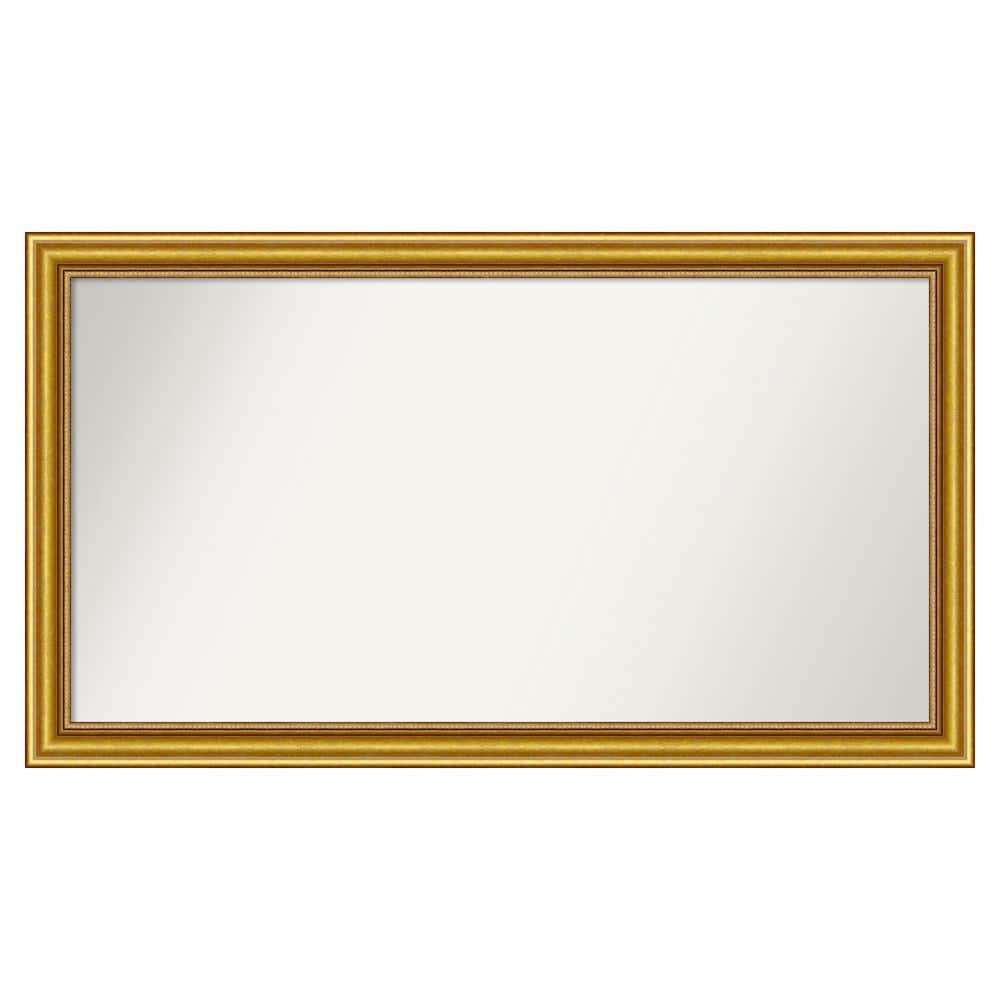 Townhouse Gold 43.75 in. x 24.75 in. Custom Non-Beveled Wood Framed Batthroom Vanity Wall Mirror price history on PriceWatchPro